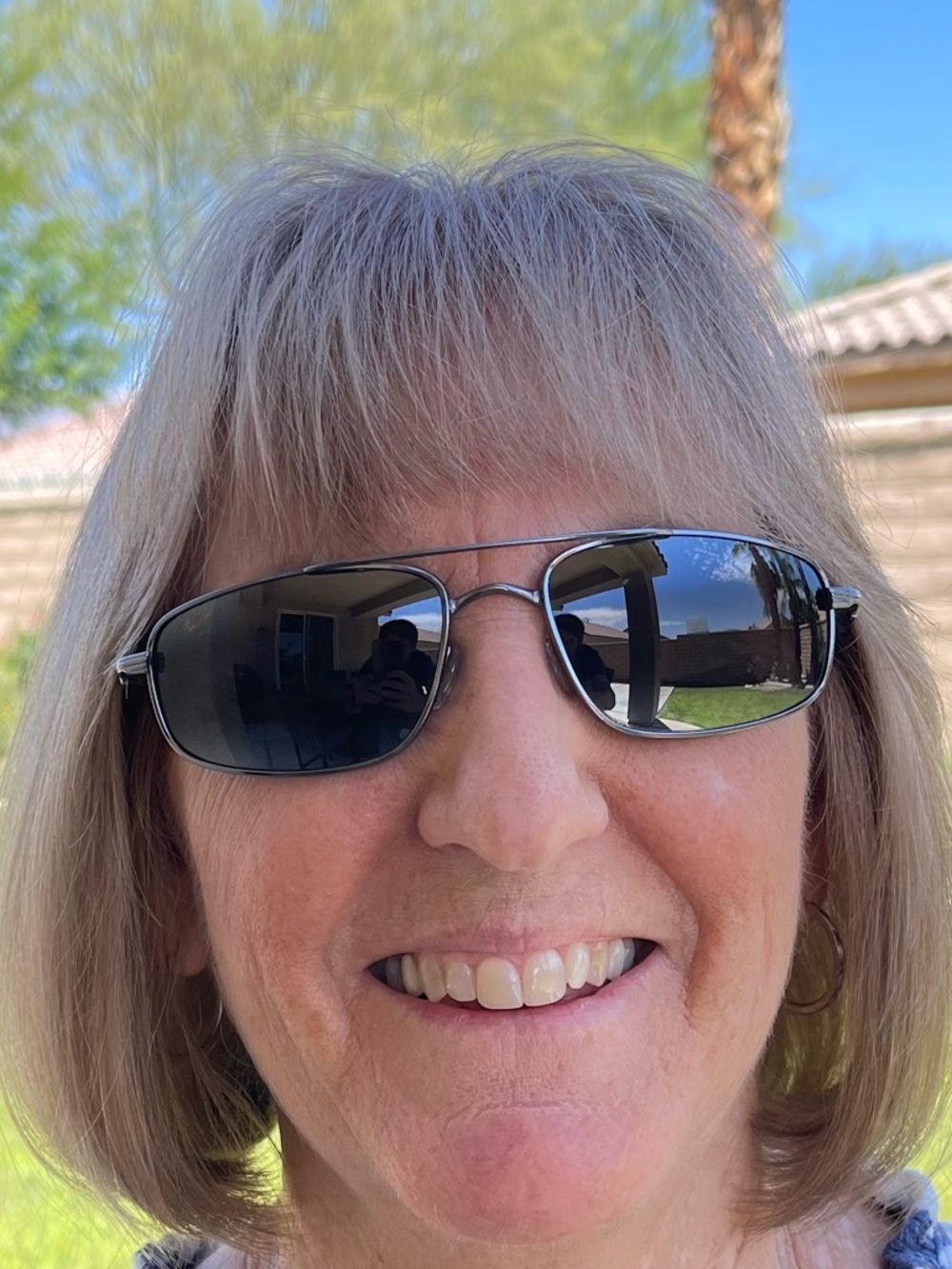 Maui Jim Kahuna Aviator Polarized Gunmetal Sunglasses 162-02